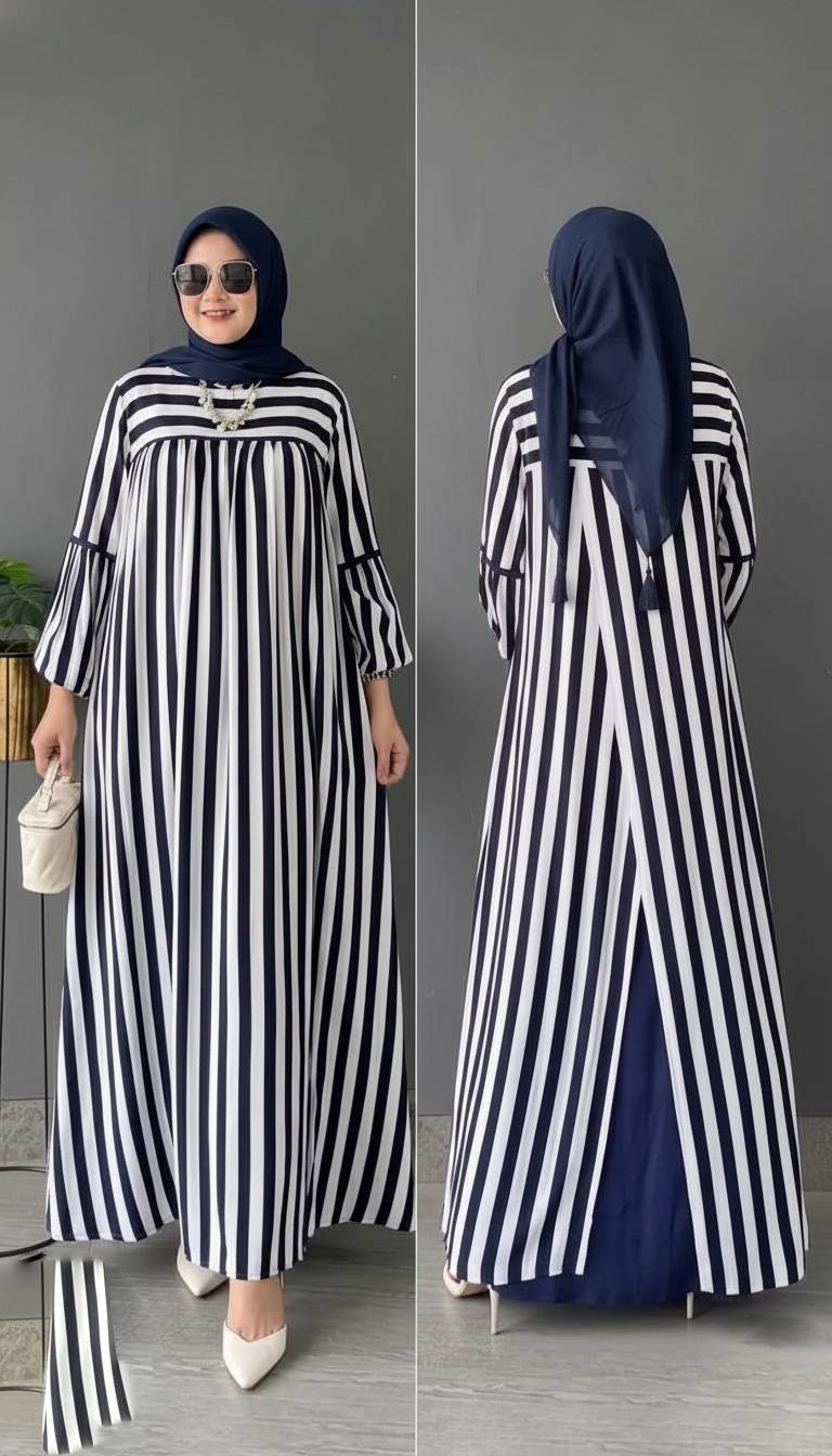 Robe Rayée Rouzza – Chic & Été