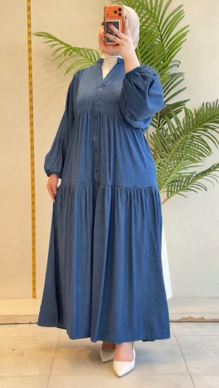 Robe en jean estivale et élégante