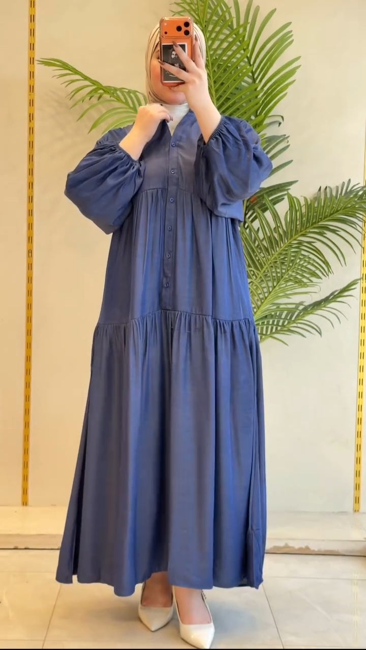 Robe en jean estivale et élégante